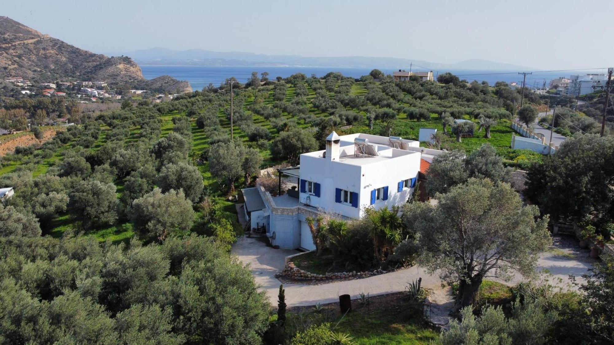 Villa Francesca Agia Galini Eksteriør billede